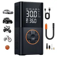 OEM - Compresor De Aire E Inflador De Llantas Portátil 150 PSI Inalámbrico Para Auto Moto Bicicleta