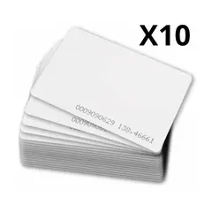 ZKTECO - Zkteco - Tarjeta De Proximidad 125khz - 10 Unid - ZK ID THIN CARD