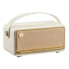 EDIFIER - Edifier MP330 Altavoz Bluetooth Portátil Retro Marfil 40W Hi-Res