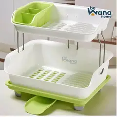 GENERICO - Escurridor de platos 2 nivles plastico