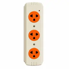 GENERICO - Tomacorriente Industrial Ultra Eléctricos 3 Tomas 25A 250V Con Punto Tierra