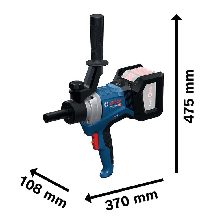Mezcladora Inalámbrica Bosch GRW 18V-120 Pro Sin Batería