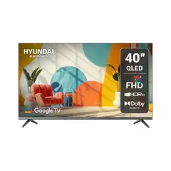 HYUNDAI - Televisor 40 Hyundai FHD QLED HYLED4029QG Google tv