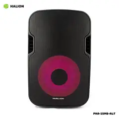HALION - PARLANTE ACTIVO HALION 1000W CON BATERIA 1 MICROFONO - PHA-15MB-ALT