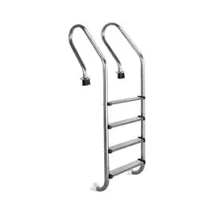 GENERICO - Escalera para Piscina 4 Pasos Acero Inoxidable