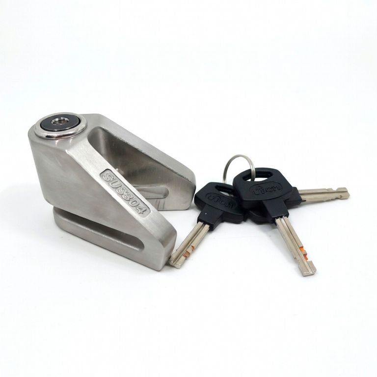 Candado de Disco Kmazter KM2033 SUS304 Acero Inoxidable Para Moto