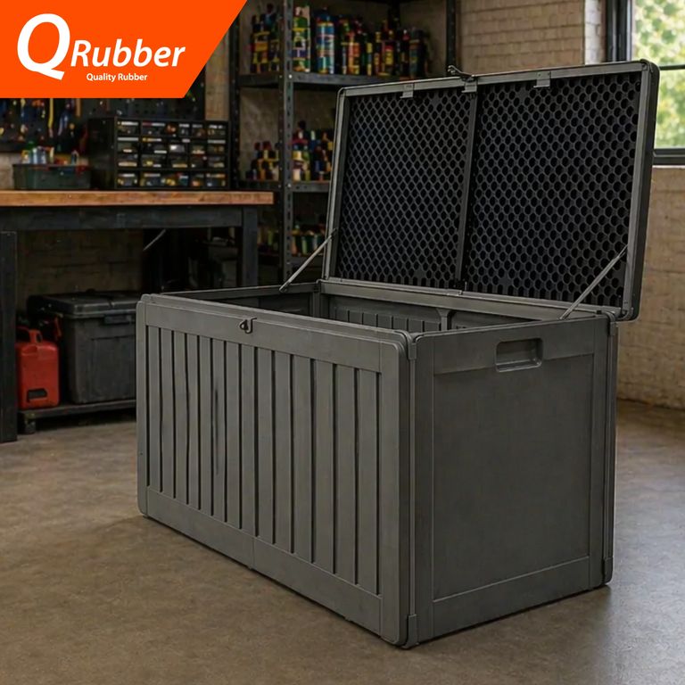Bodega multiuso 109x51x55cm - Capacidad 270 litros - Qrubber Perú