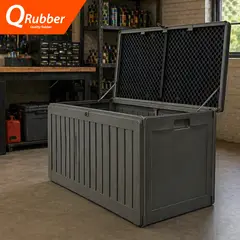 QRUBBER - Bodega multiuso 109x51x55cm - Capacidad 270 litros - Qrubber Perú