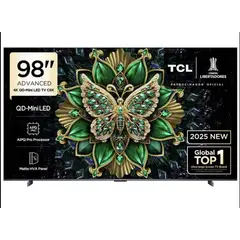 TCL - Televisor TCL QLED 98 UHD 4K Google TV 98c6k mini led