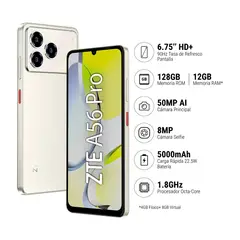 ZTE - Celular ZTE A56 PRO 4GB ram 128 GB