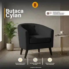 GENERICO - Butaca Cylan - Gris Oscuro
