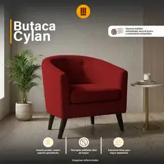 GENERICO - Butaca Cylan - Rojo.