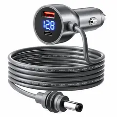 OEM - Adaptador Vehicular Para Starlink Mini Cable 18AWG De 3M Con Pantalla Digital USB-C Y USB-A