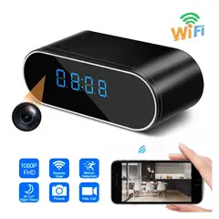 OEM - Cámara Reloj de Mesa WiFi Full HD 1080P Visión Nocturna Detección de Movimiento