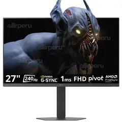 LG - Monitor LG UltraGear 27G440A-B, 27 IPS, FHD, 240Hz, 1ms, FreeSync