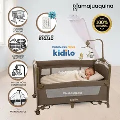Baby - Cuna Colecho Kidilo «DIONI» Colección Exclusiva Beige