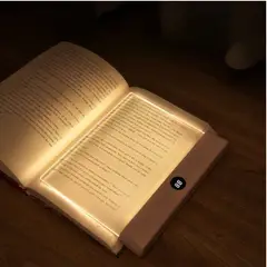 OEM - Lámpara Luz de Lectura LED con TEMPORIZADOR 99min y  RECARGABLE Con 3 NIVELES de luz y Blanco