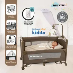 Baby - Cuna Colecho Kidilo «DIONI» Colección Exclusiva Beige
