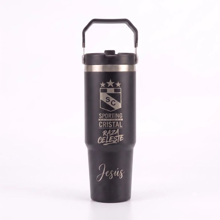 Termo Tomatodo Flip Sporting Cristal Personalizado 900Ml Negro