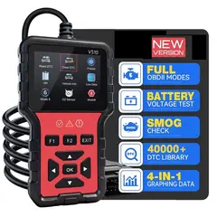 GENERICO - Escáner Automotriz OBD2 V510  Lector de Códigos de Motor , Datos en Tiempo Real y Prueba de Batería