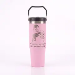 LITTLE BRU ACCESORIOS EXCLUSIVOS - Termo Tomatodo Dark Vader Personalizado 900ML Rosa