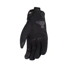 LS2 - Guantes para Motociclista LS2 Jet II Negro con Proteccion en Nudillos Ajuste de Velcro Talla M