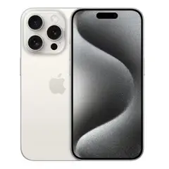 APPLE - Apple iPhone 15 Pro Blanco 128 GB Reacondicionado