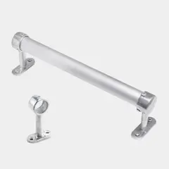 GENERICO - Barra de Cortina Aluminio Nacional 2 - 4 mtr - Única