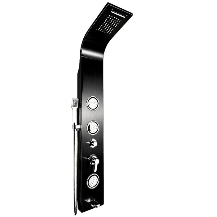 COLUMNA DE DUCHA ACERO INOXIDABLE NEGRO SK-8004