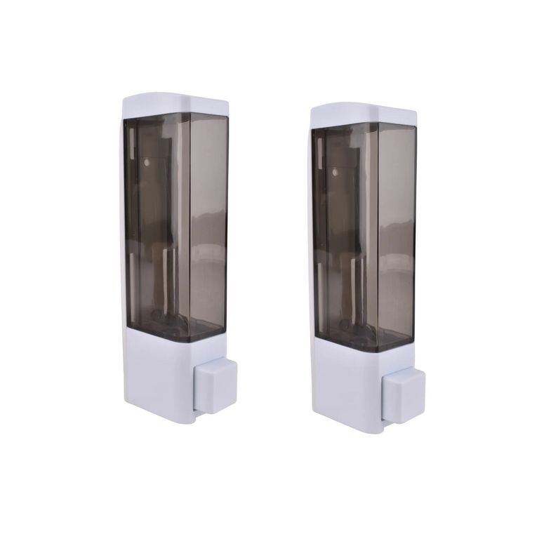 Dispensador De Jabón Manual Individual 200 Ml Blanco