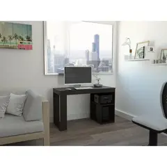 TUHOME - Escritorio Astana Wengue 73,5x120,0x50,0 Cm