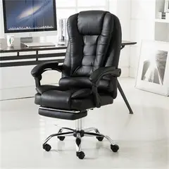 GENERICO - Silla de Oficina Ejecutiva Acolchada Reclinable Ergonómica
