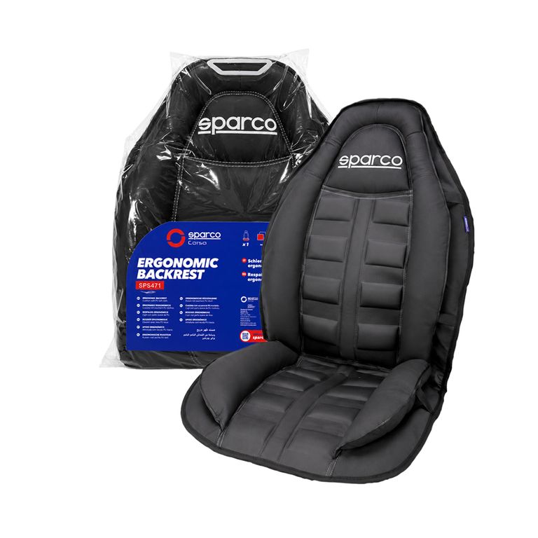 Funda Para Asiento De Auto Universal Sparco Negro