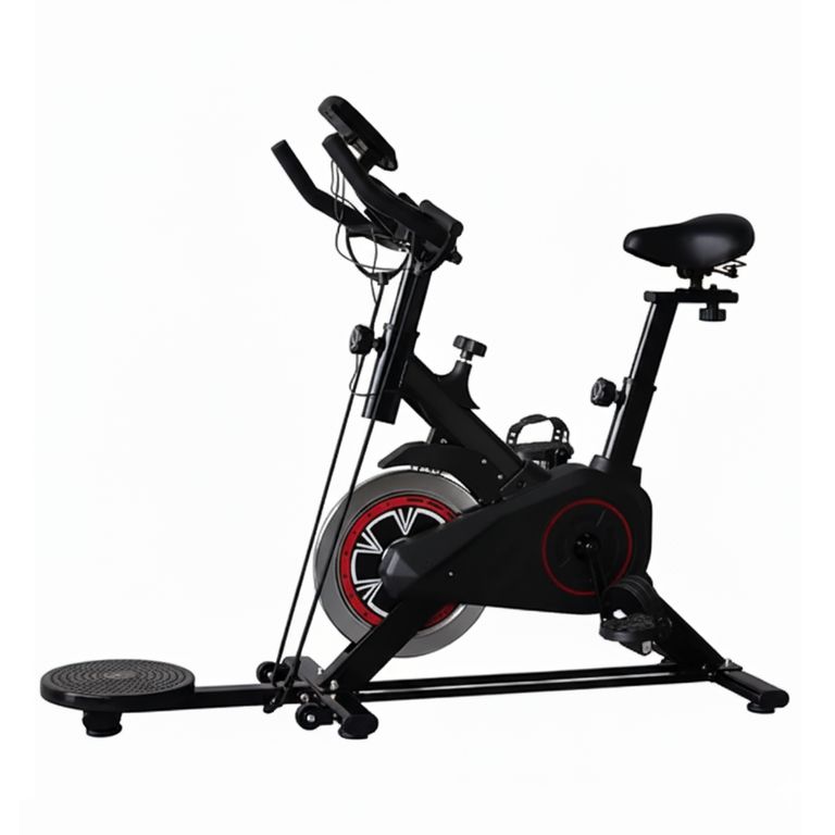 BICICLETA SPINNING DE 8KG MAS DISCO TWIST Y LIGAS