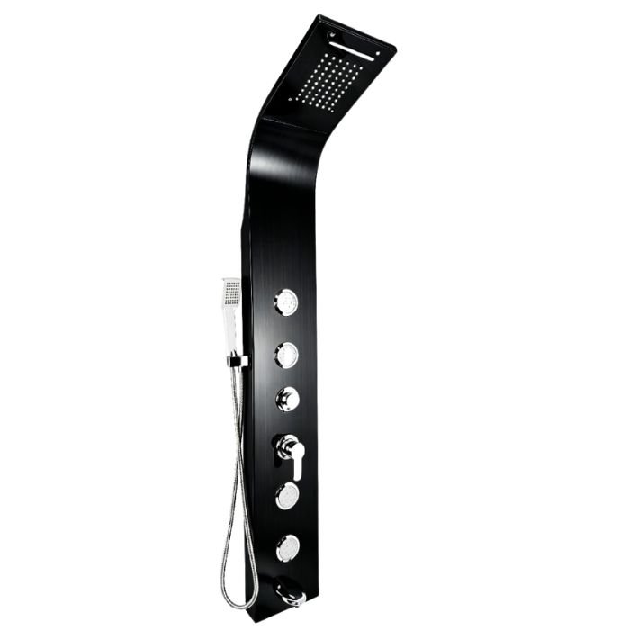 COLUMNA DE DUCHA ACERO INOXIDABLE NEGRO SK-8006
