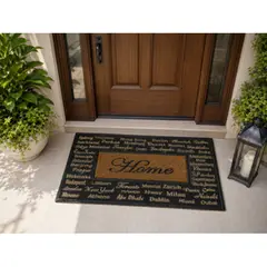 GENERICO - TAPETE DE ENTRADA HOME CITY MAT