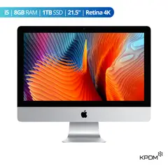 APPLE - IMac 2019 21.5” i5 8GB RAM + 1TB SSD Retina 4K Reacondicionado Grado A