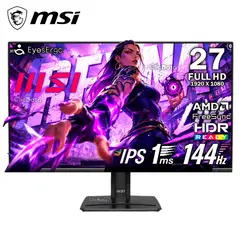 Msi - Monitor 27 Msi Pro Mp271 E14A Fhd 144Hz 1Ms Con Parlante Integrado