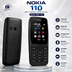 Nokia - CELULAR Nokia 110 Dual Sim 2G