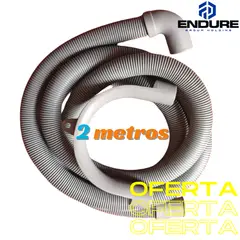 LG - Manguera de desagüe para lavadora de 2 metros