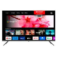 SHARP - Televisor 58 Sharp UHD 4K GL4060L Google tv