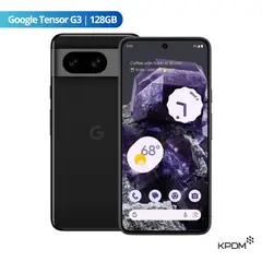 GOOGLE - Google Pixel 8 128GB + 8GB RAM Obsidiana Reacondicionado Grado A
