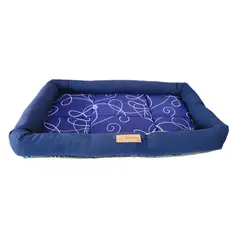 DENTITOY - Cama Tapete Dentitoy Comfort Azul Oscuro Talla L