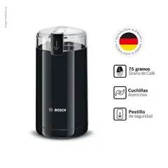 Bosch - Molinillo de Café Bosch Negro - TSM6A013B
