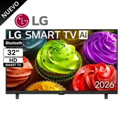 LG - Televisor LG Smart TV 32 HD 32LB650BPSA con webOS y AI ThinQ