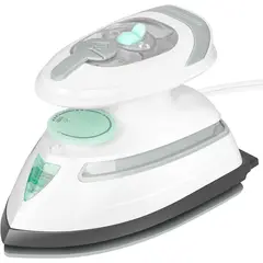 GENERICO - Plancha a Vapor de Viaje BEAUTURAL Mini Dual Voltaje 420W Blanca
