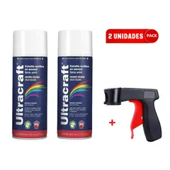 Truper - Pintura Blanco spray Aerosol ULTRACRAF + Adaptador