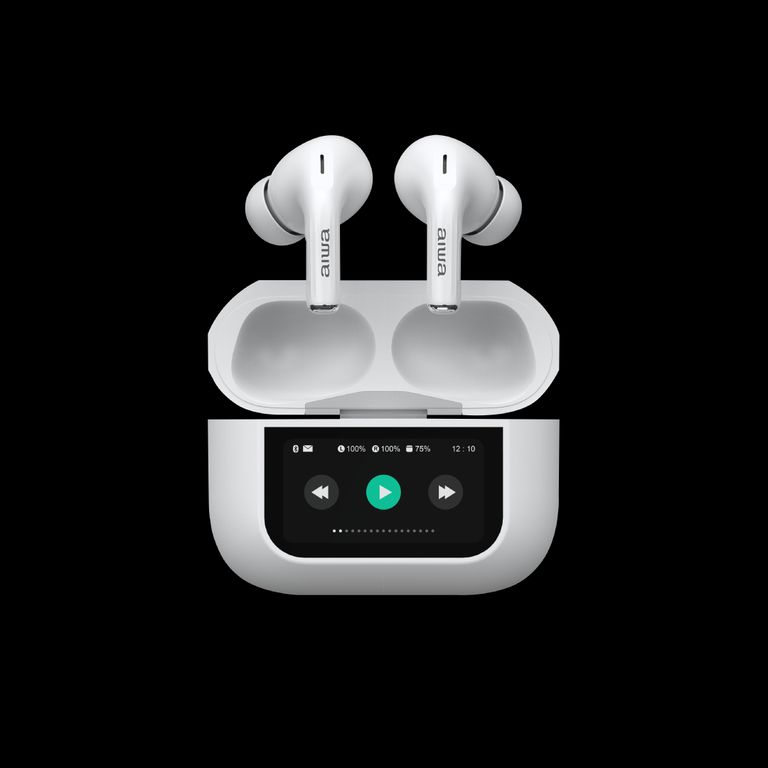 Auriculares TWS Pantalla Táctil AIWA AWTWSGPROW