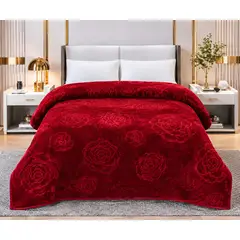 GOLDSUN - FRAZADA PREMIUM TERCIOPELO DOBLE PAÑO REVERSIBLE 6 KILOS 2 PLAZAS