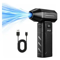 GENERICO - Soplador Aire Comprimido Inalámbrico 90000 Rpm Usb C